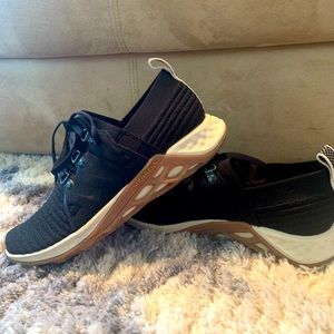 Black Merrell Range Air Cushion Athletic Shoes